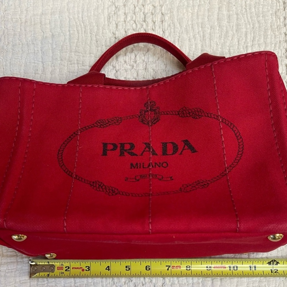 Prada Canapa tote. - Picture 8 of 12